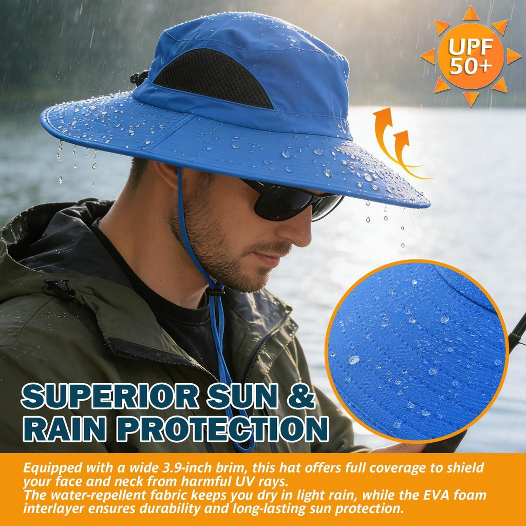 Packable Wide-Brim Sun Hat for Outdoor Days