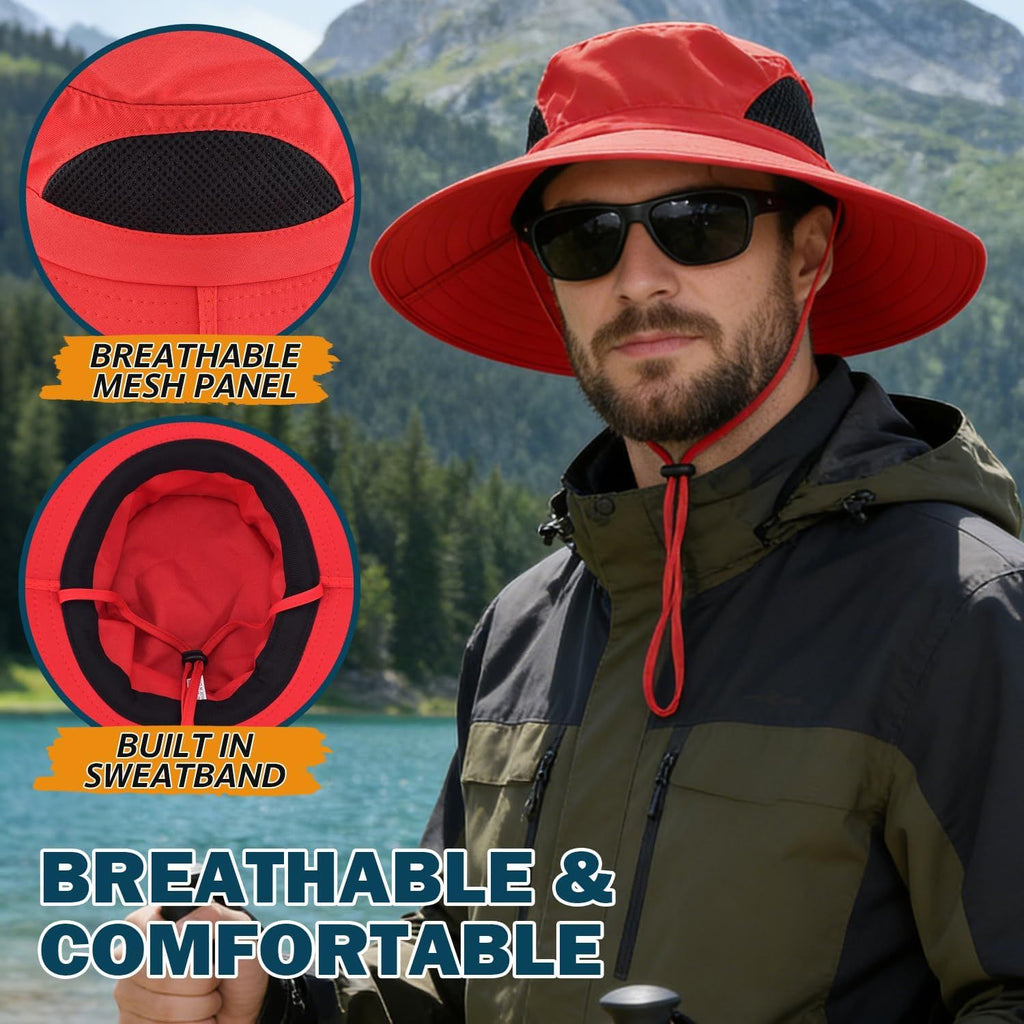 Packable Wide-Brim Sun Hat for Outdoor Days