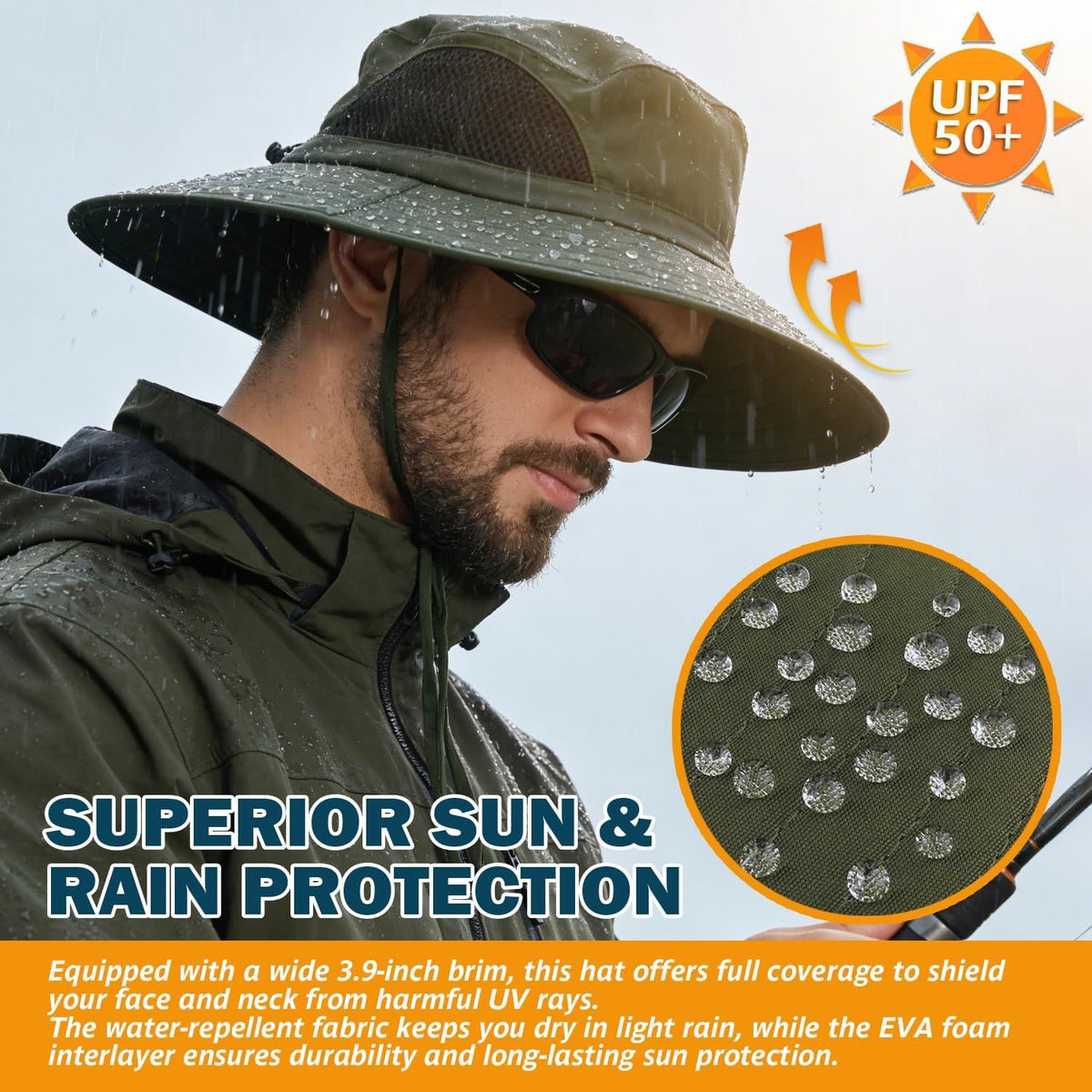 Packable Wide-Brim Sun Hat for Outdoor Days