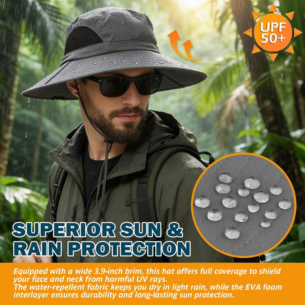 Packable Wide-Brim Sun Hat for Outdoor Days