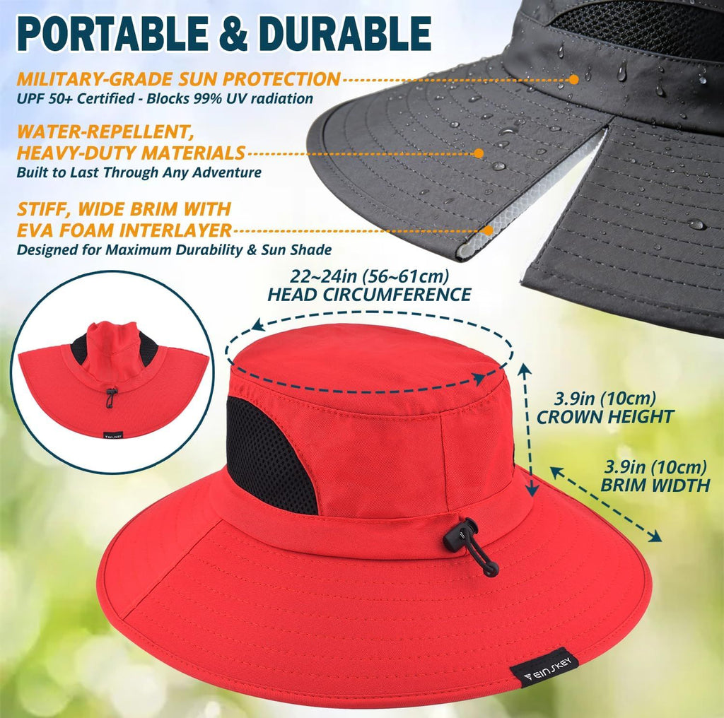 Packable Wide-Brim Sun Hat for Outdoor Days