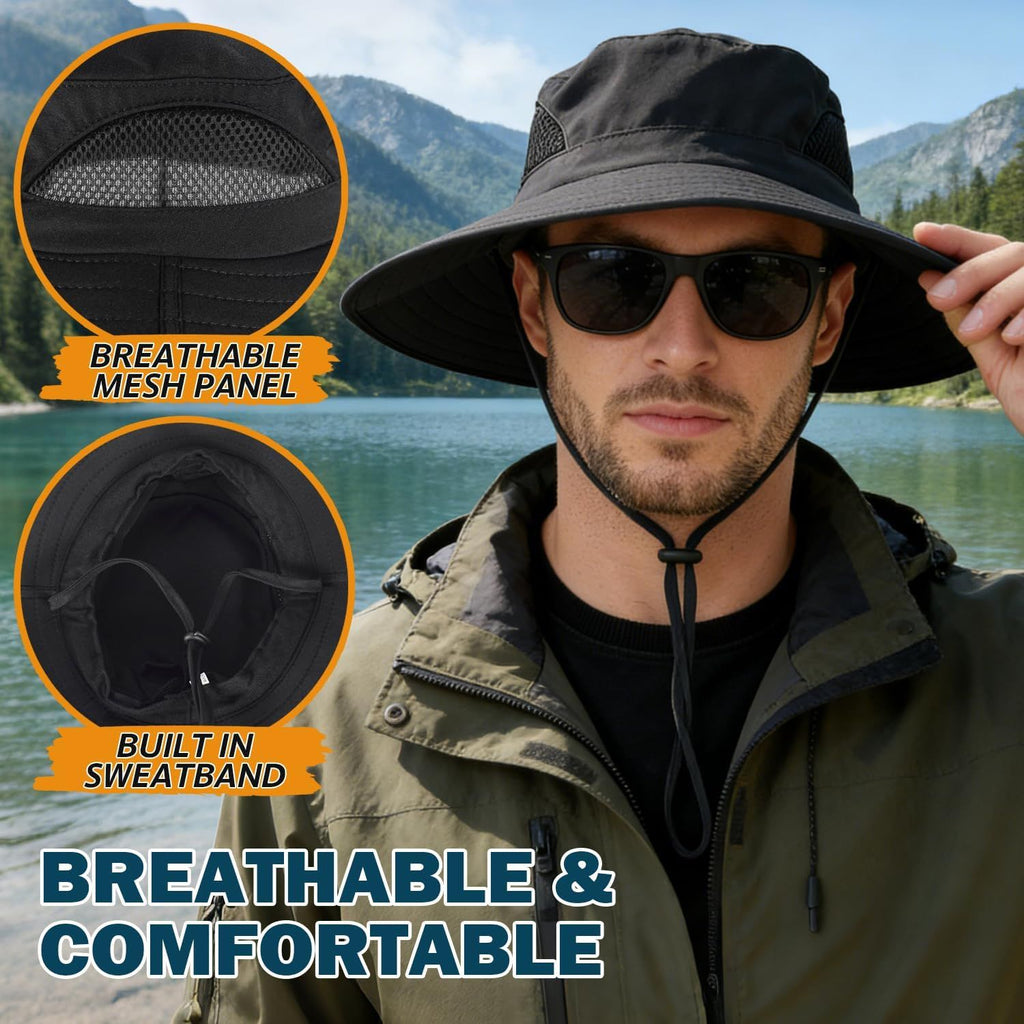 Packable Wide-Brim Sun Hat for Outdoor Days
