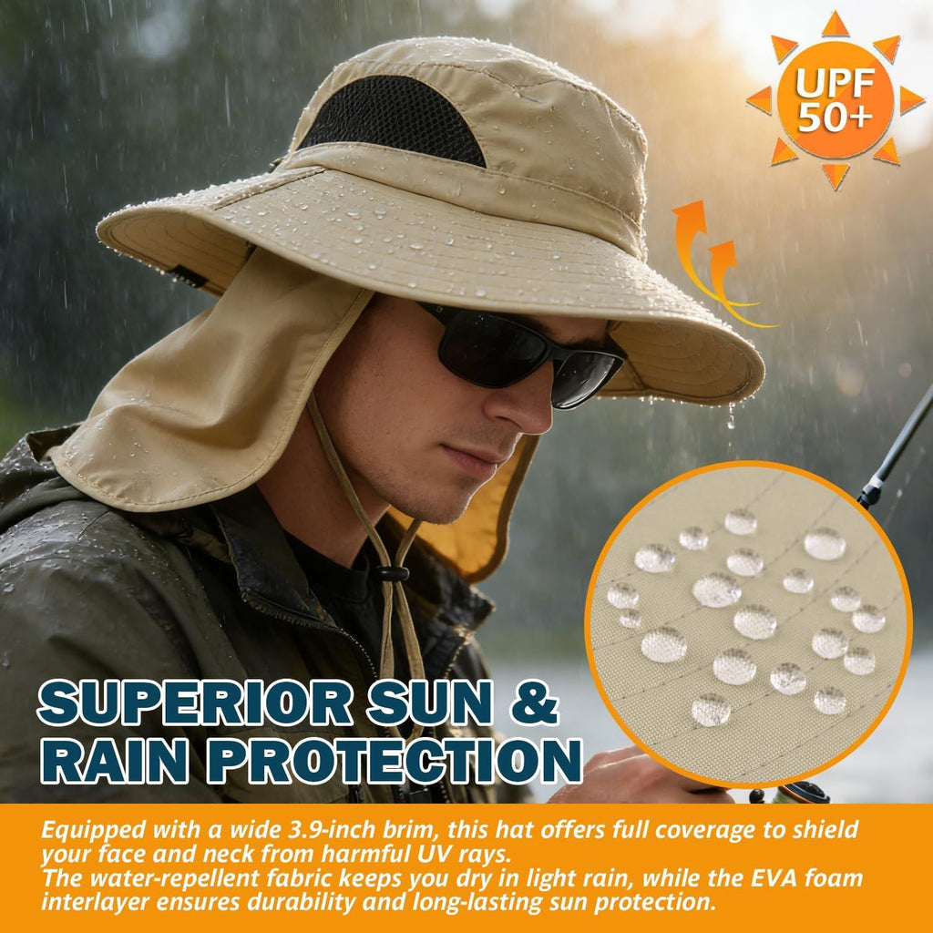 Wide-Brim Sun Hat for Active Outdoor Days