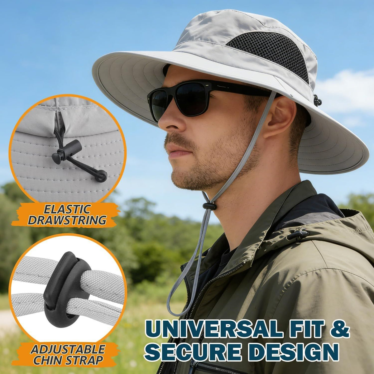 Packable Wide-Brim Sun Hat for Outdoor Days