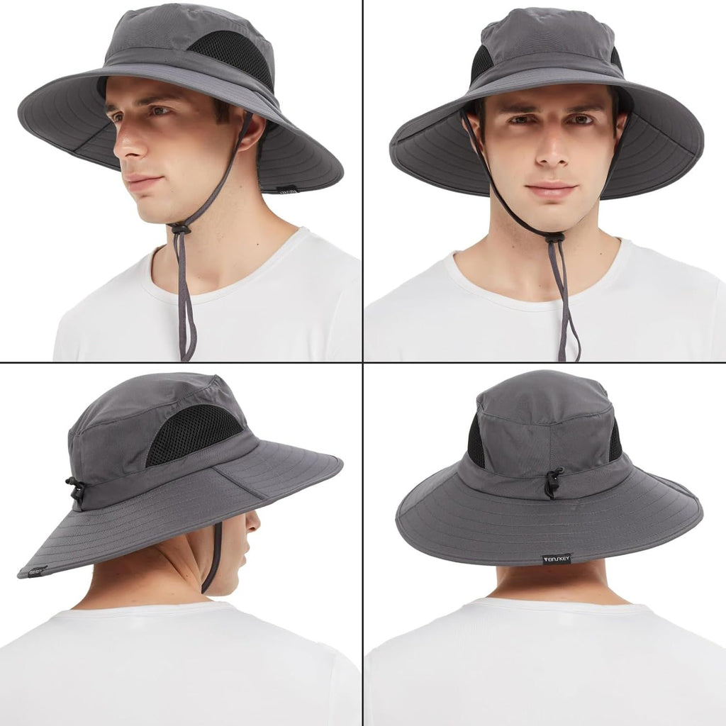 Packable Wide-Brim Sun Hat for Outdoor Days