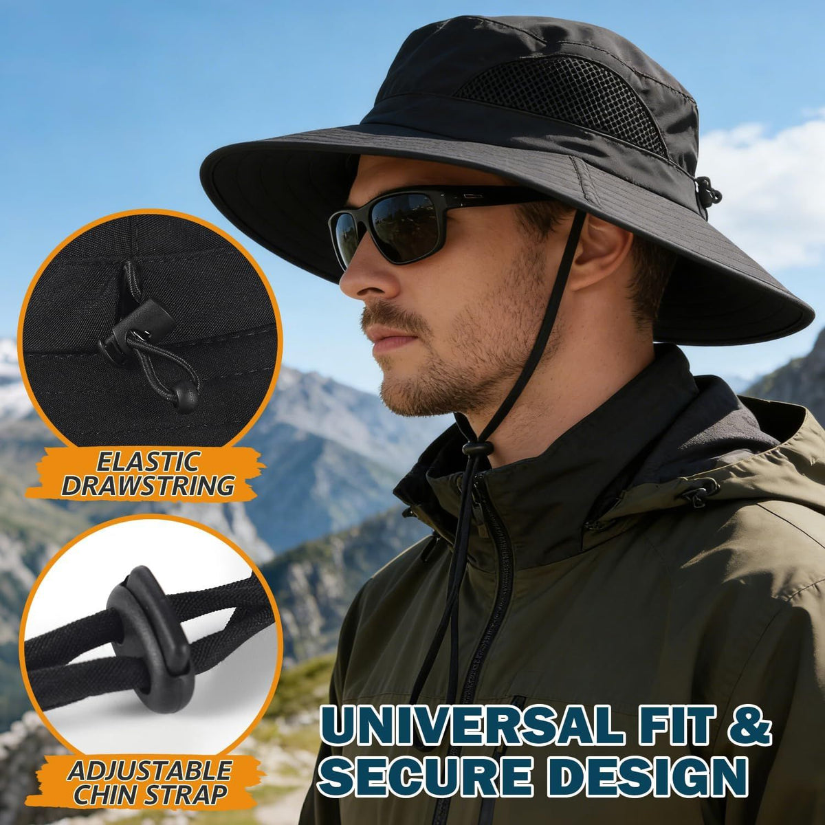 Packable Wide-Brim Sun Hat for Outdoor Days