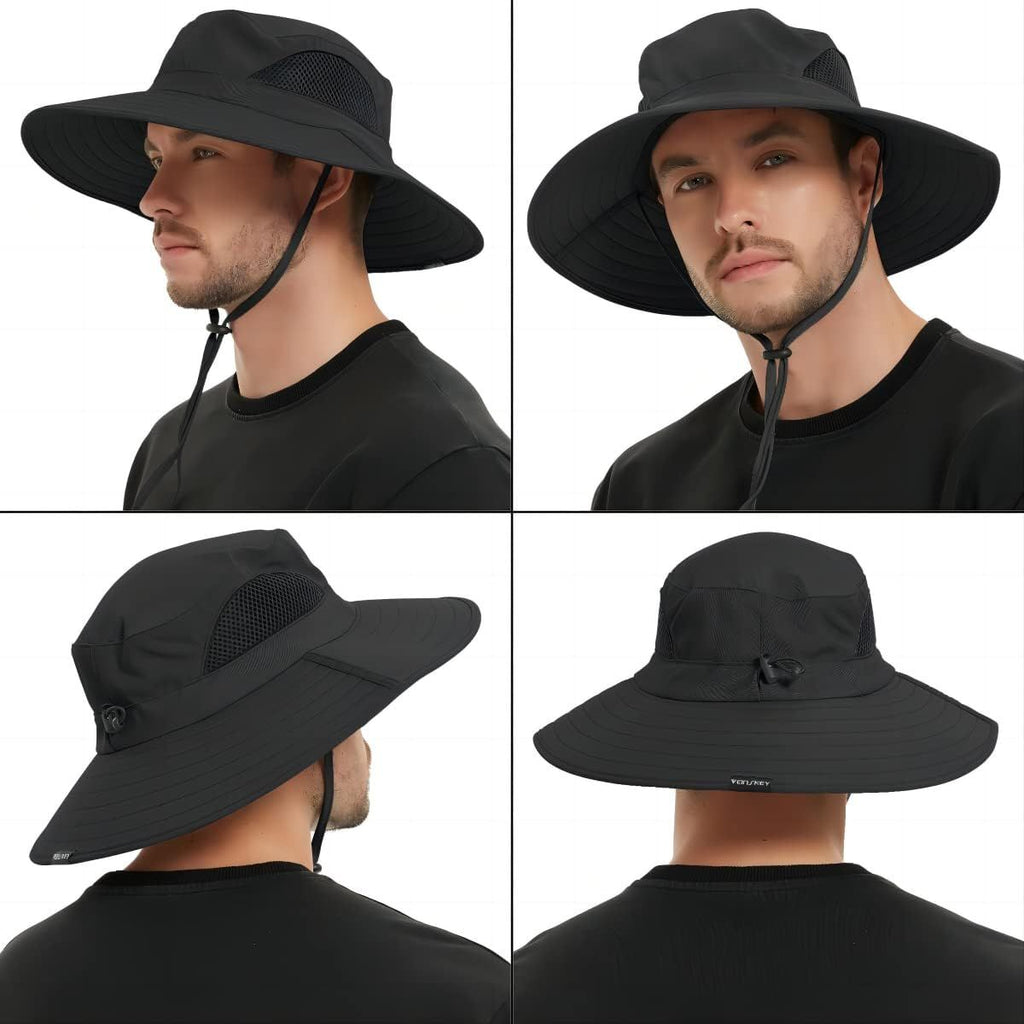 Wide-Brim Sun Hat for Active Outdoor Days