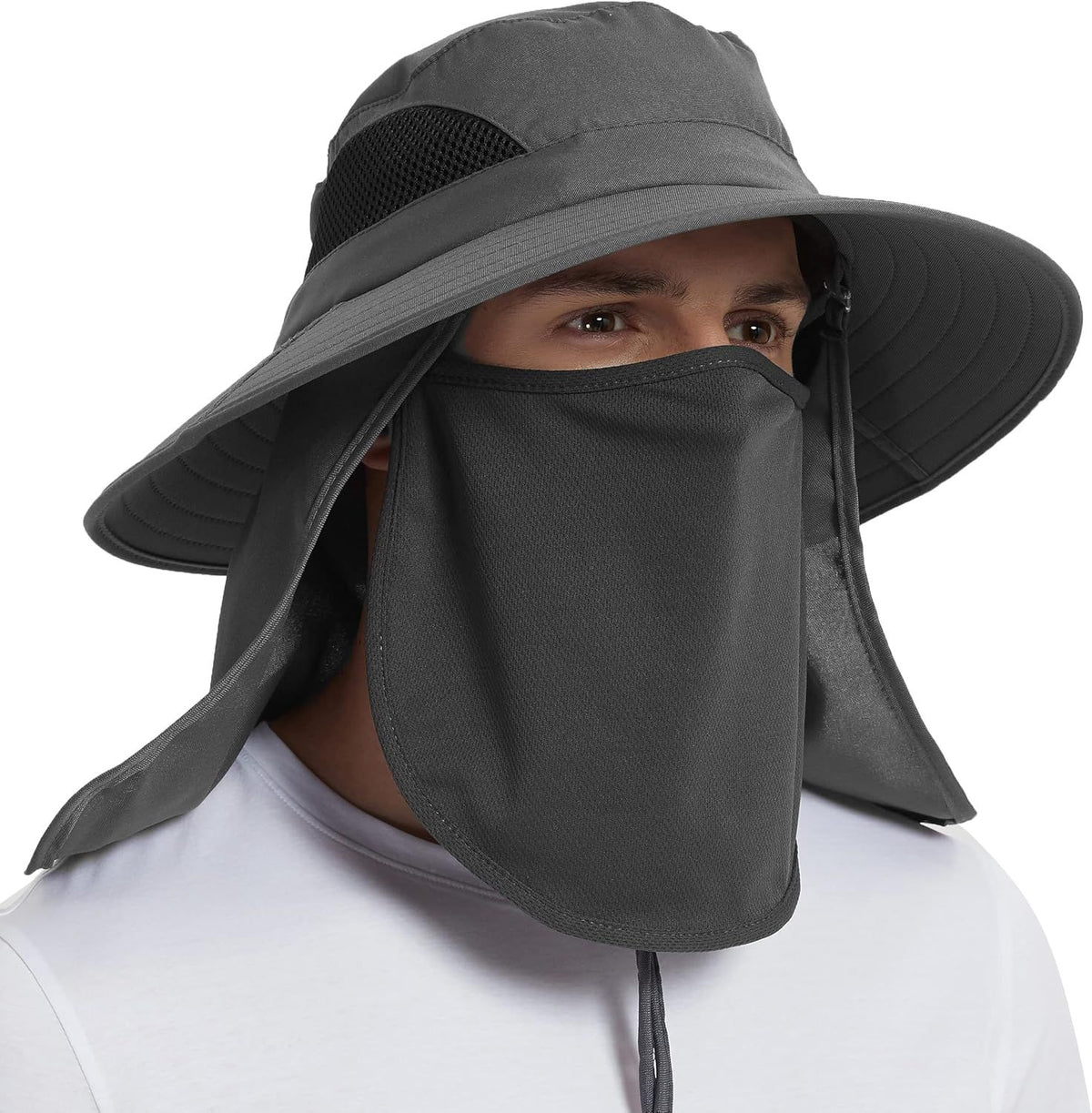Wide-Brim Sun Hat for Active Outdoor Days