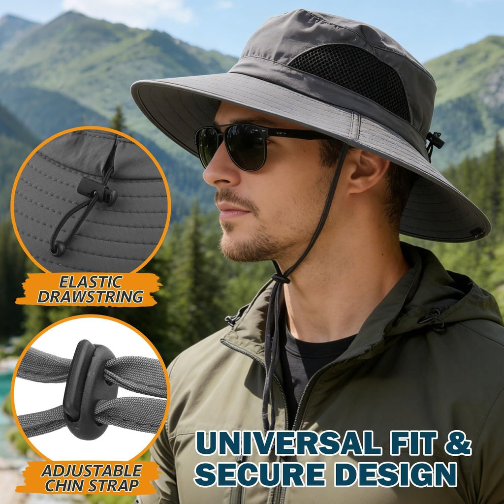 Packable Wide-Brim Sun Hat for Outdoor Days
