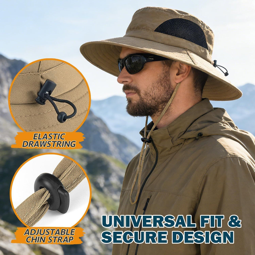 Packable Wide-Brim Sun Hat for Outdoor Days