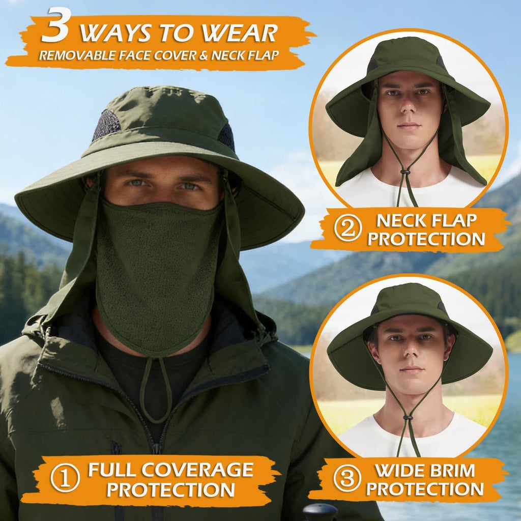 Wide-Brim Sun Hat for Active Outdoor Days