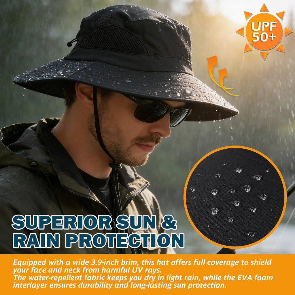Packable Wide-Brim Sun Hat for Outdoor Days