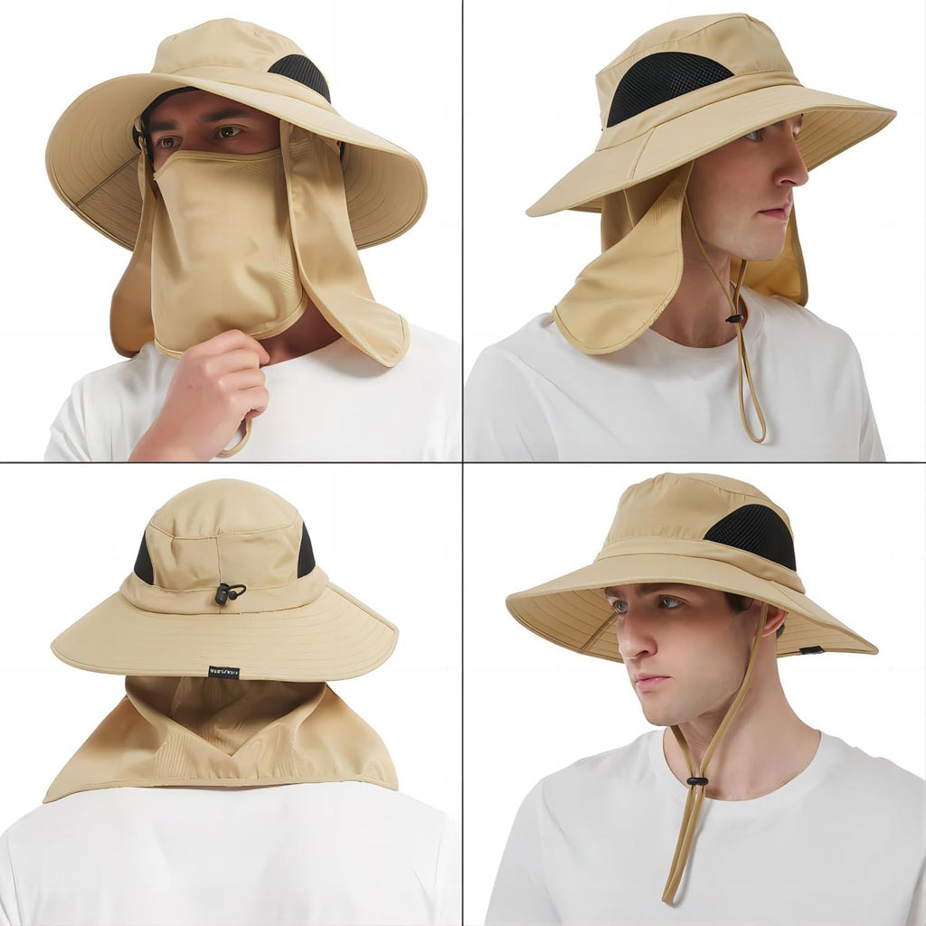 Wide-Brim Sun Hat for Active Outdoor Days