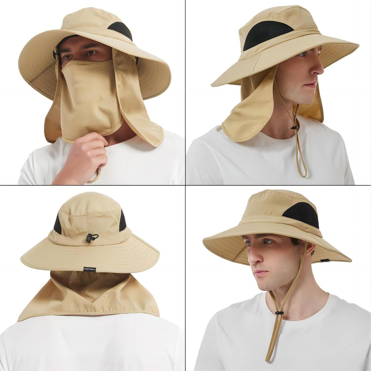 Wide-Brim Sun Hat for Active Outdoor Days