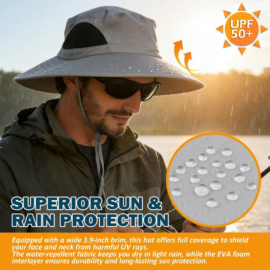 Packable Wide-Brim Sun Hat for Outdoor Days