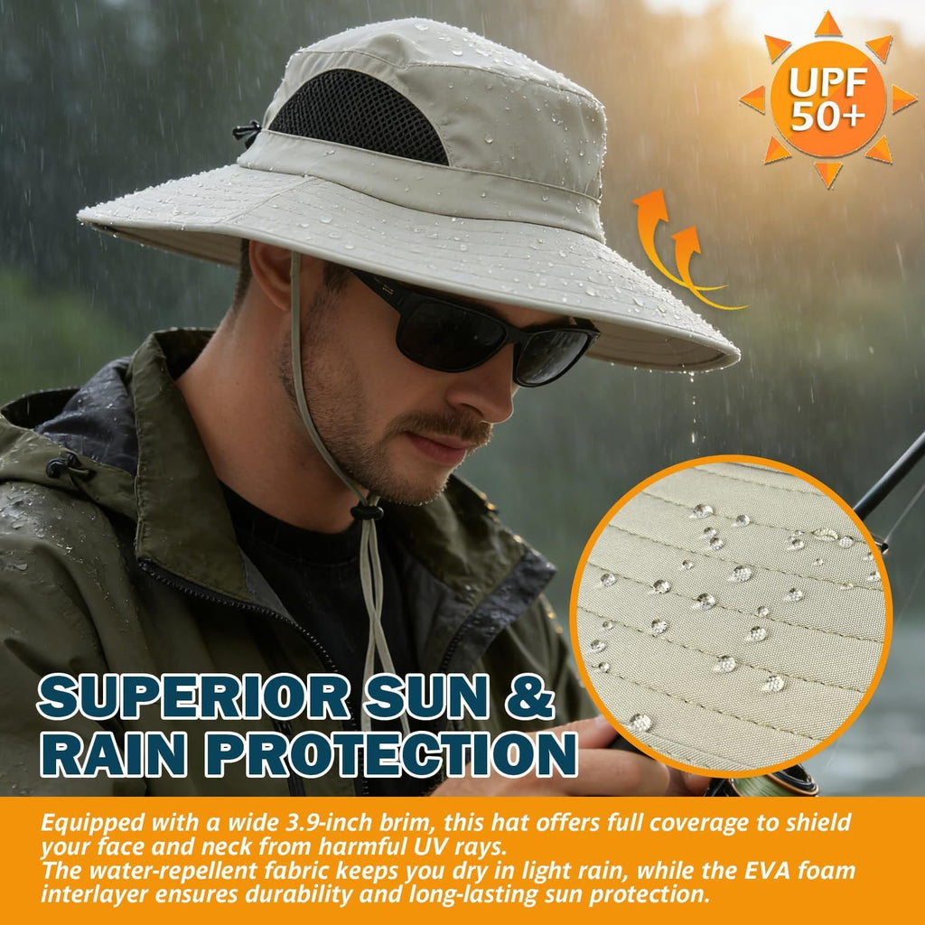Packable Wide-Brim Sun Hat for Outdoor Days