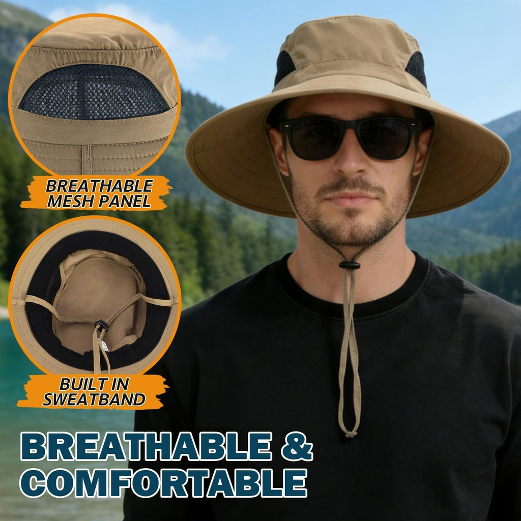 Packable Wide-Brim Sun Hat for Outdoor Days