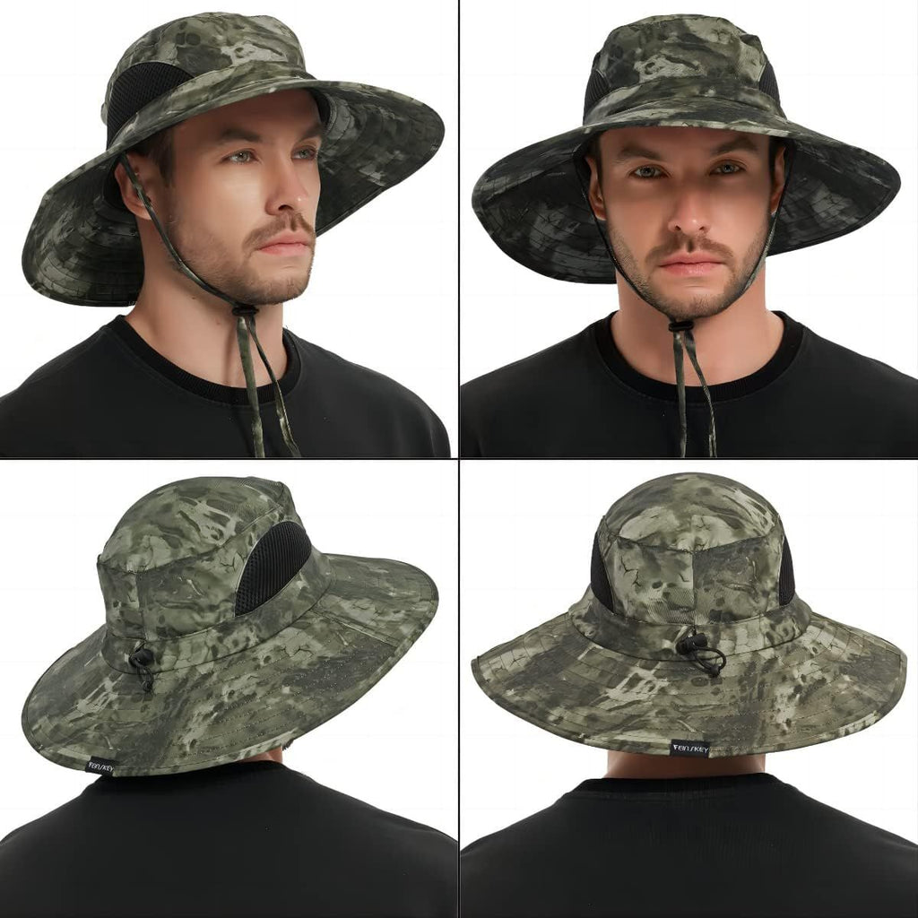 Packable Wide-Brim Sun Hat for Outdoor Days