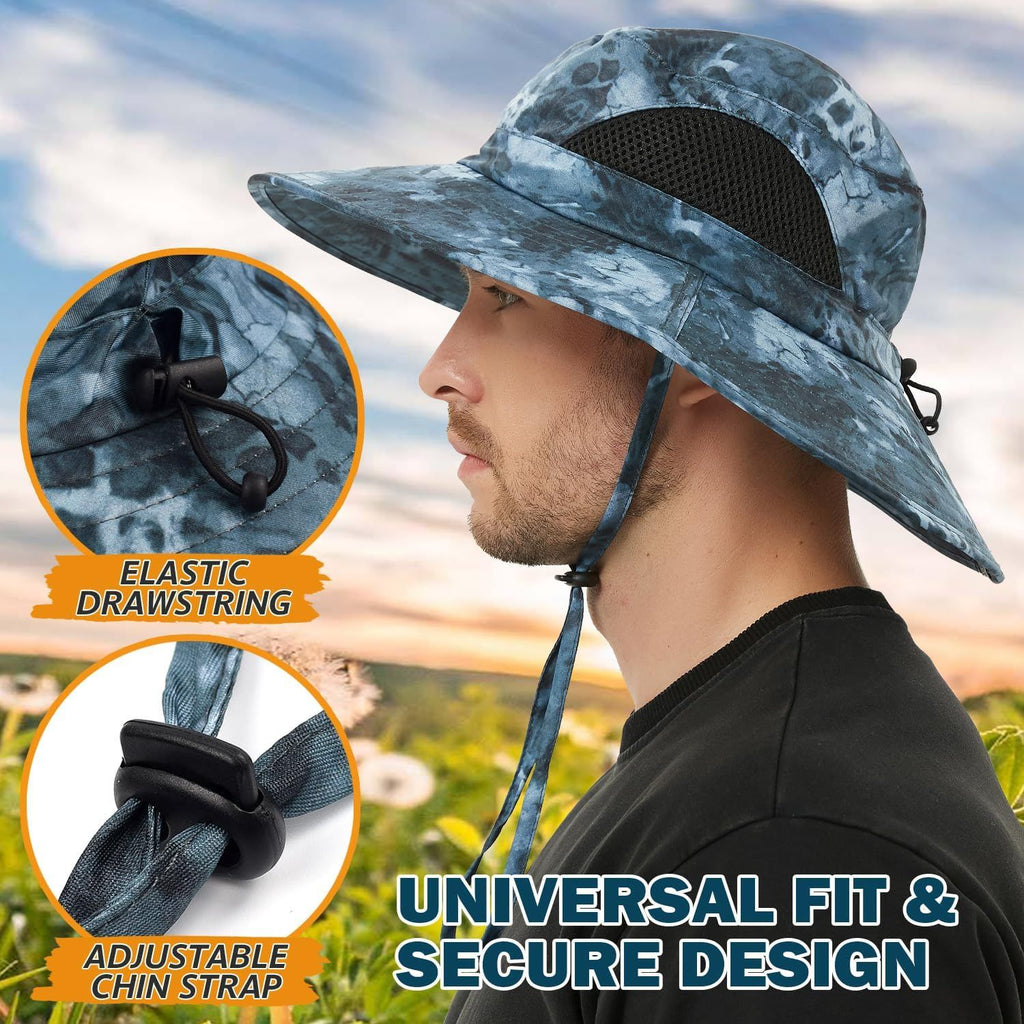 Packable Wide-Brim Sun Hat for Outdoor Days