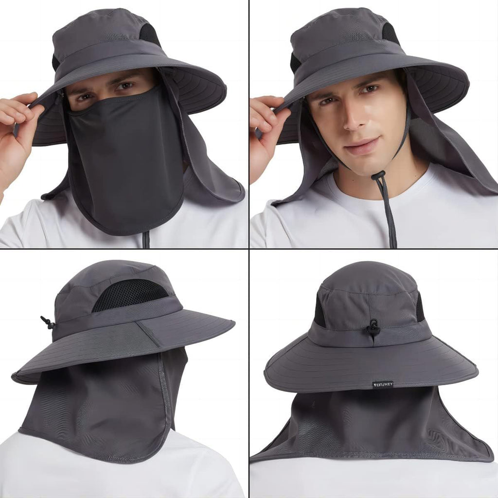 Wide-Brim Sun Hat for Active Outdoor Days