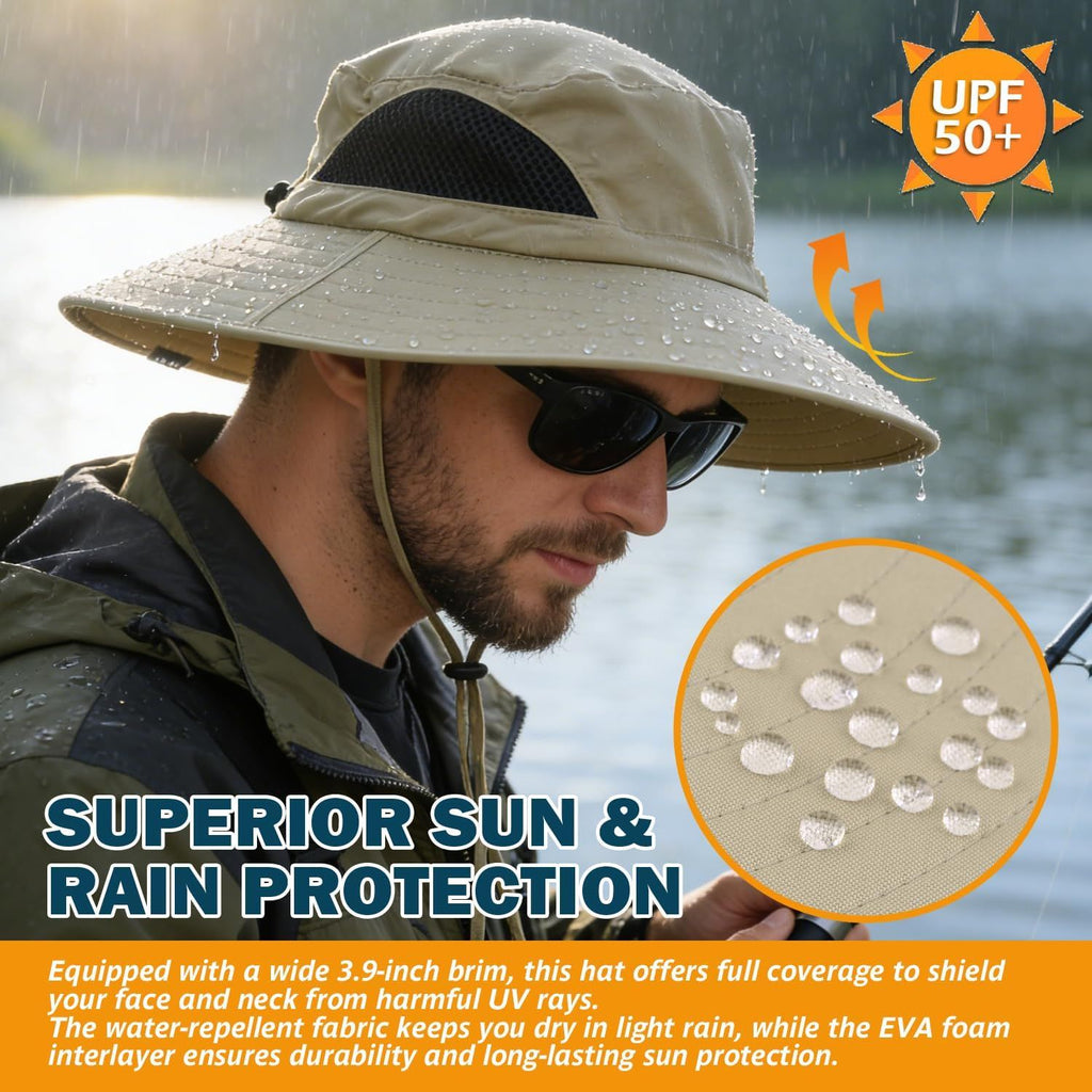 Packable Wide-Brim Sun Hat for Outdoor Days