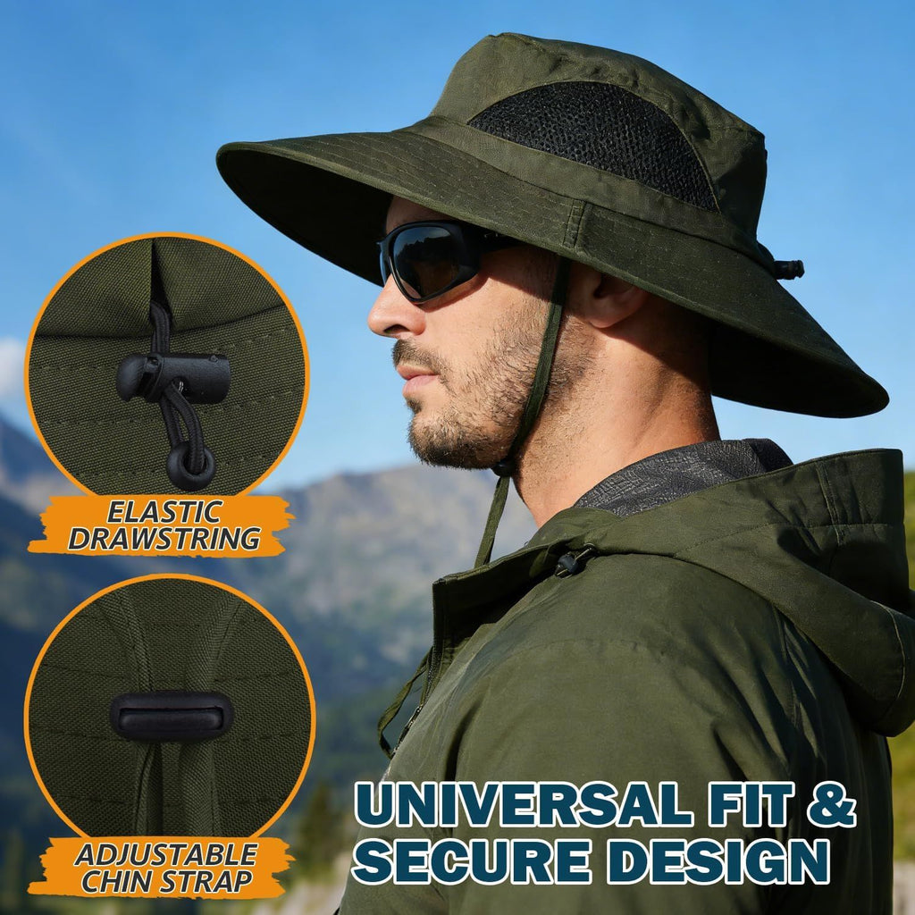 Packable Wide-Brim Sun Hat for Outdoor Days