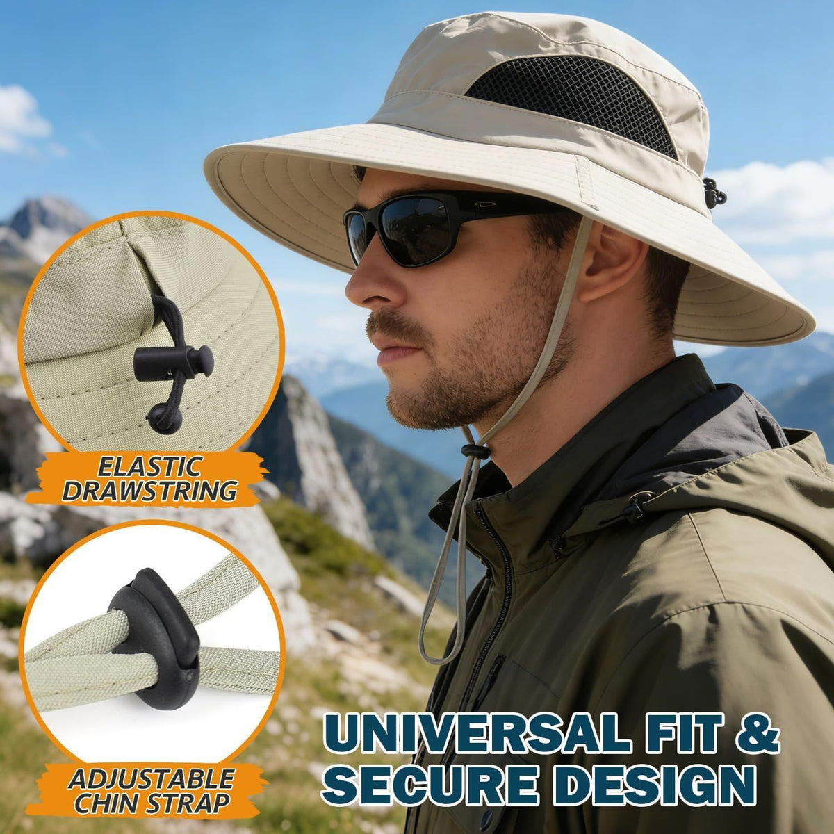 Packable Wide-Brim Sun Hat for Outdoor Days