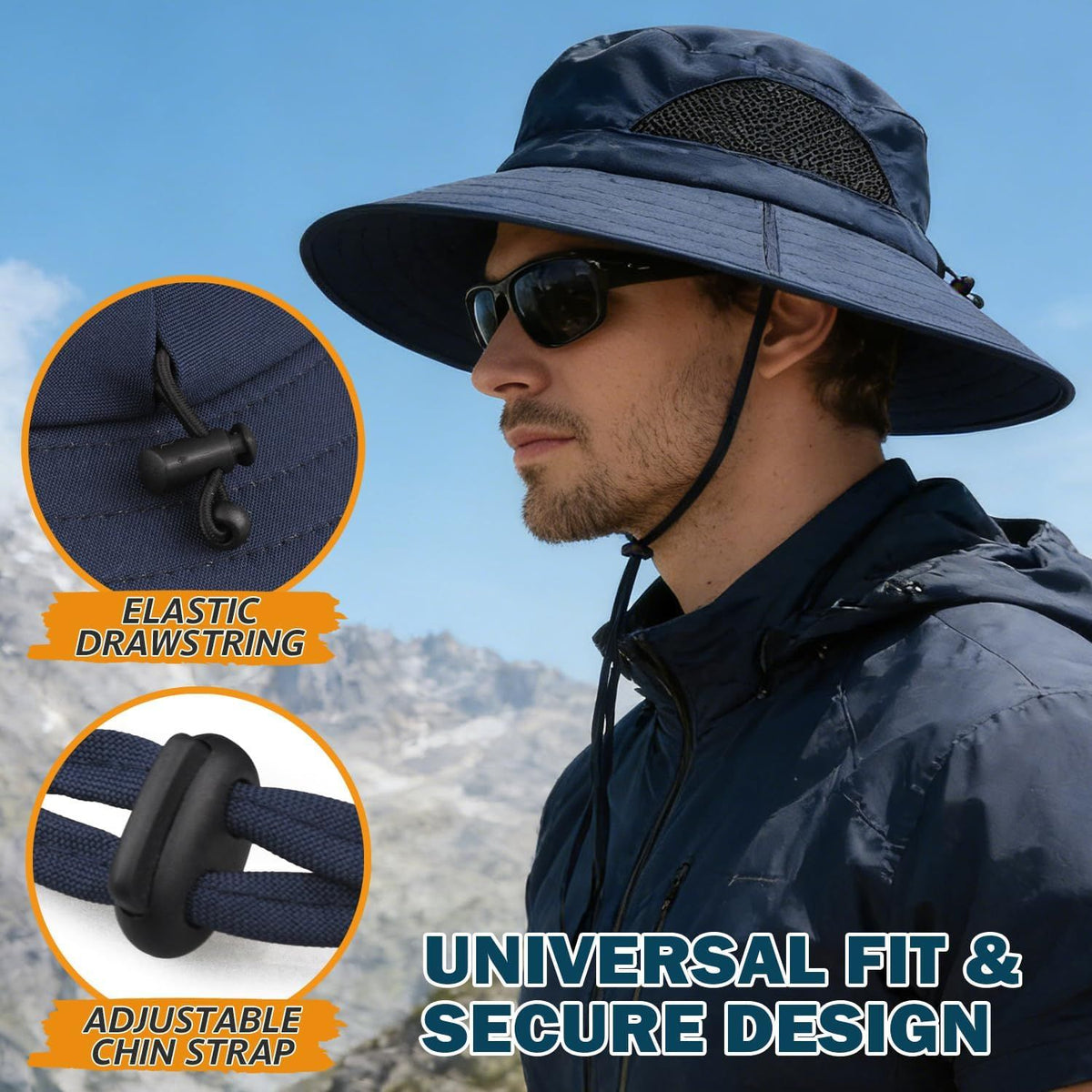 Packable Wide-Brim Sun Hat for Outdoor Days