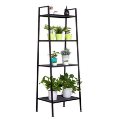 Widen 4-Tier Bookshelf for Practical Storage