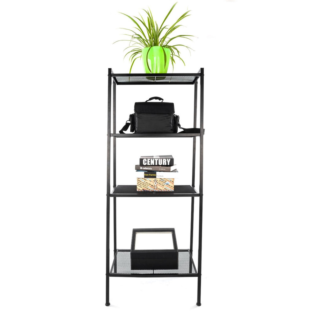 Widen 4-Tier Bookshelf for Practical Storage
