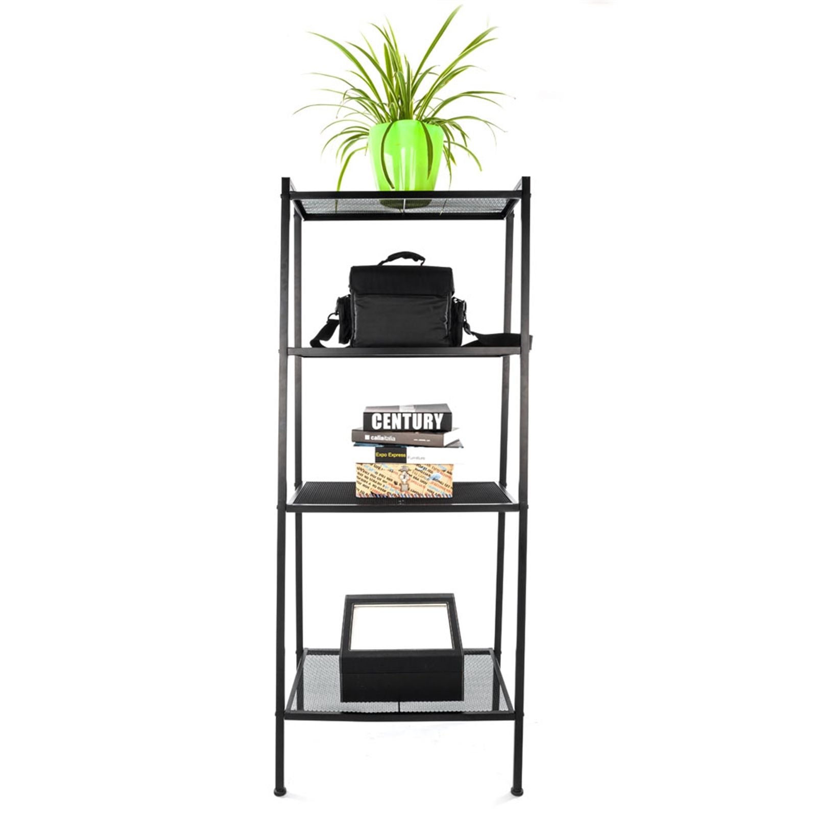 Widen 4-Tier Bookshelf for Practical Storage