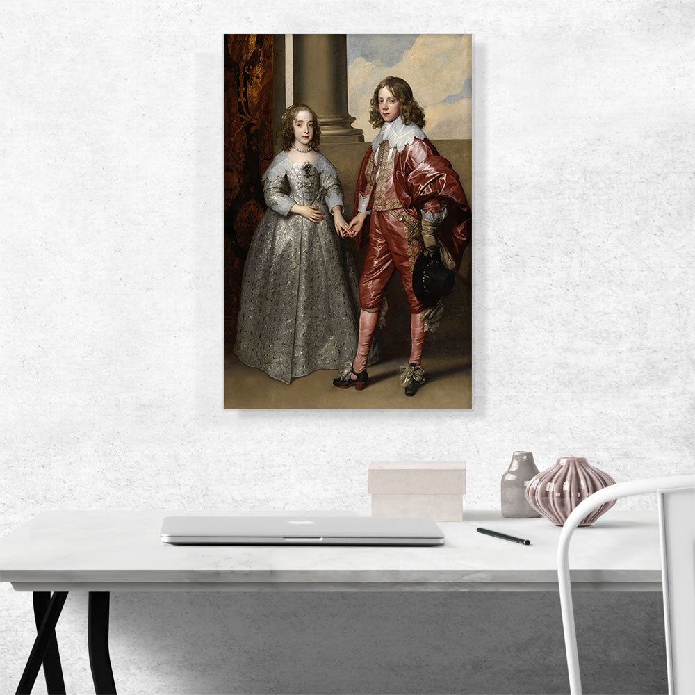 William II Prince Of Orange And His Bride Mary Stuart 1641