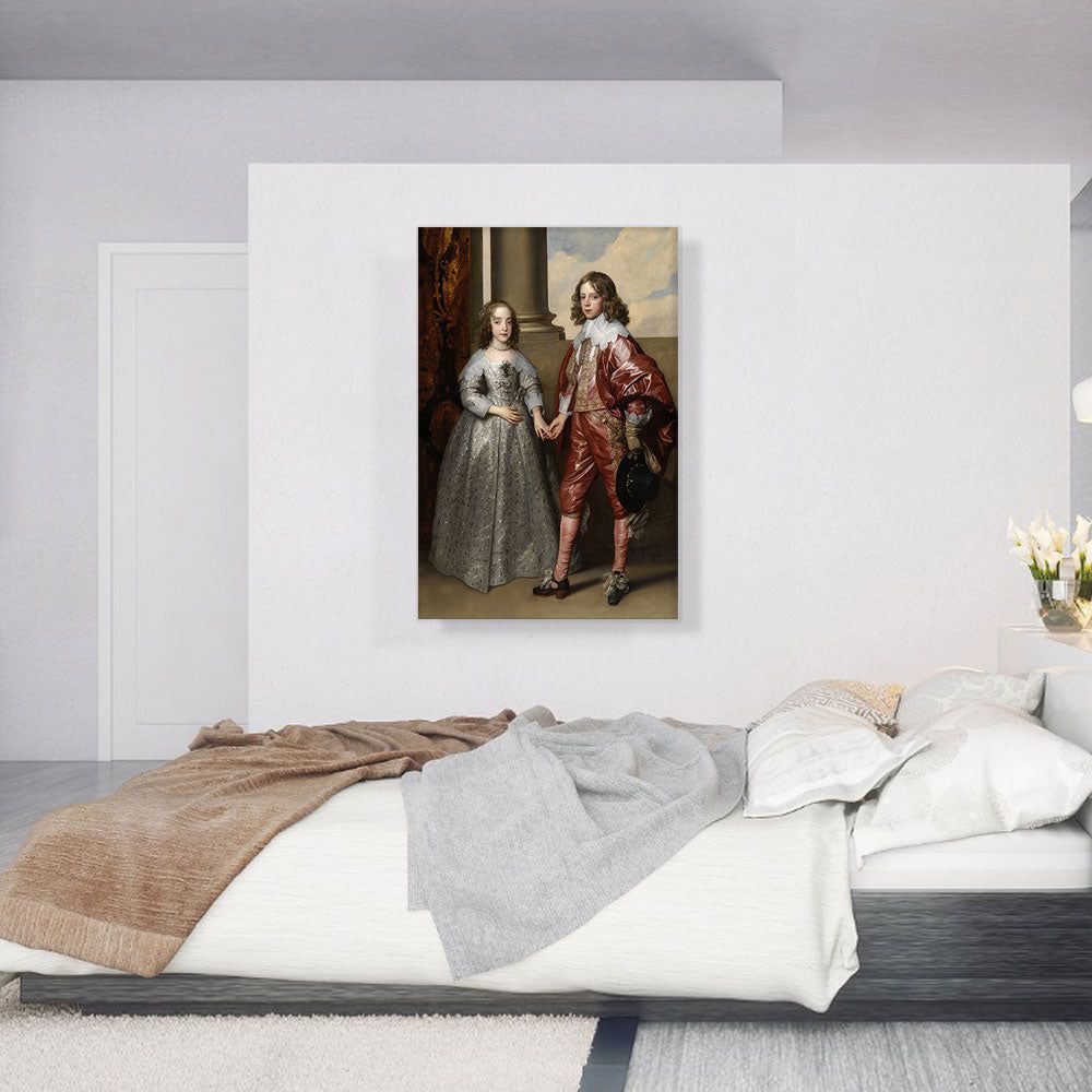 William II Prince Of Orange And His Bride Mary Stuart 1641