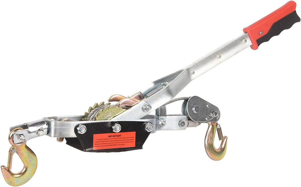 Dual-Gear Manual Cable Puller