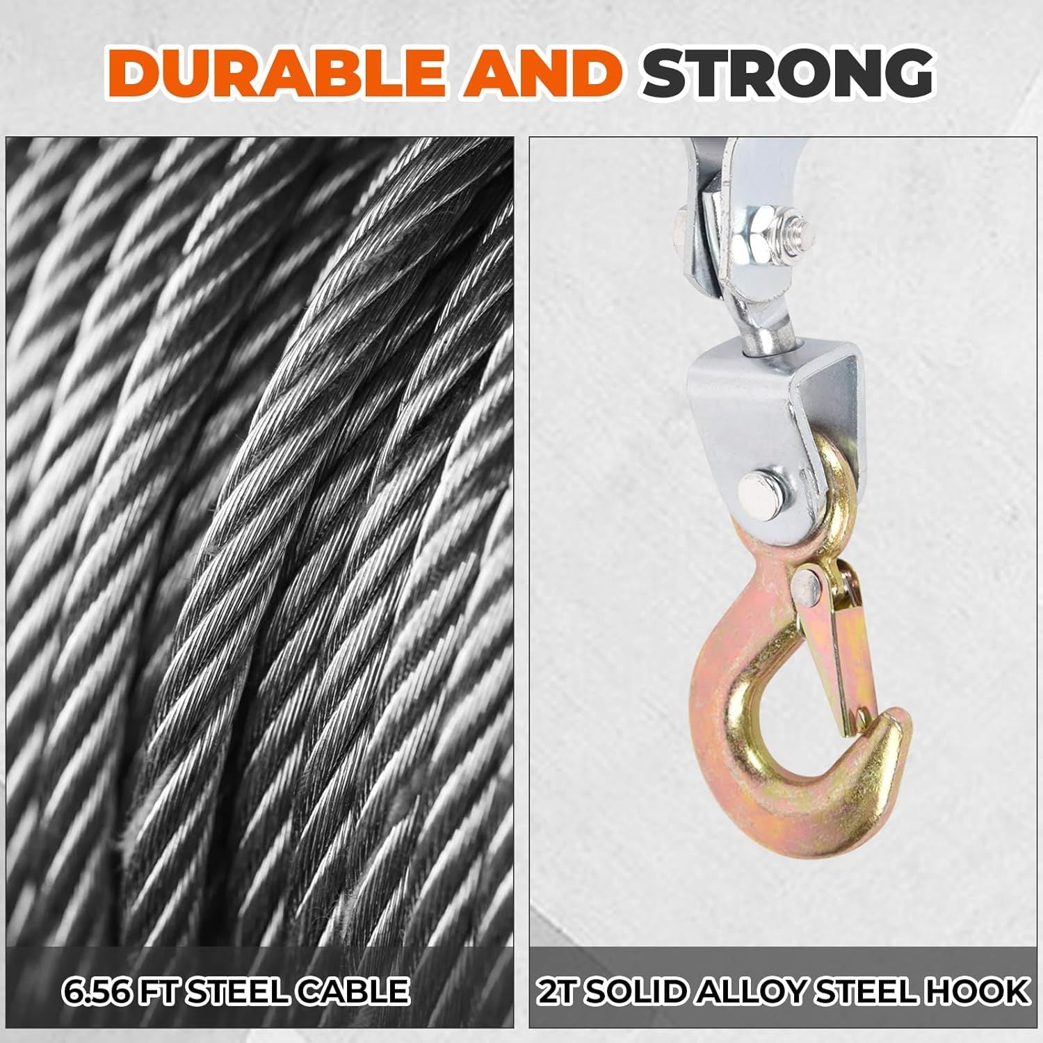 Dual-Gear Manual Cable Puller