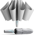 Windproof Travel Umbrella: Auto Reverse Fold, 85MPH Wind Rating