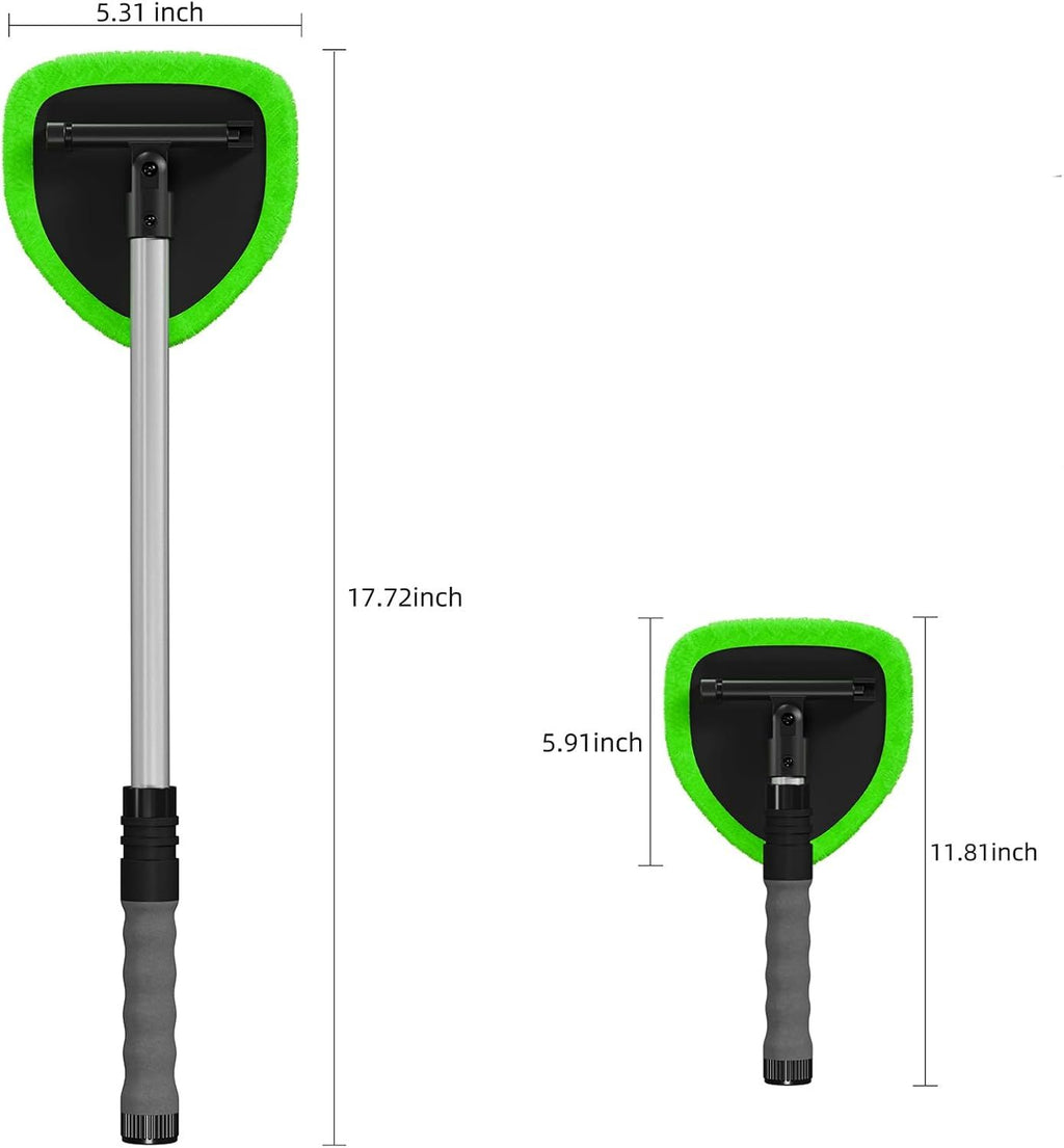 Extendable Interior Windshield Cleaning Tool