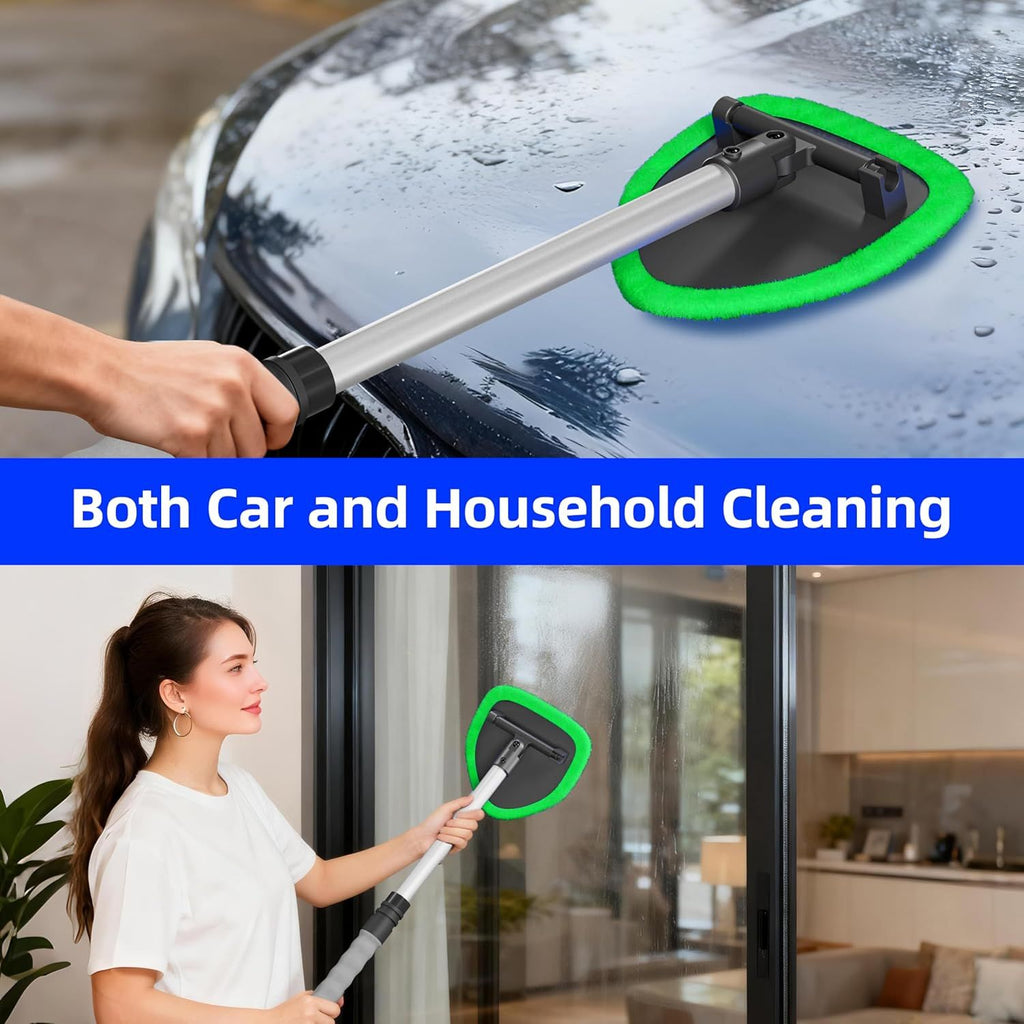 Extendable Interior Windshield Cleaning Tool