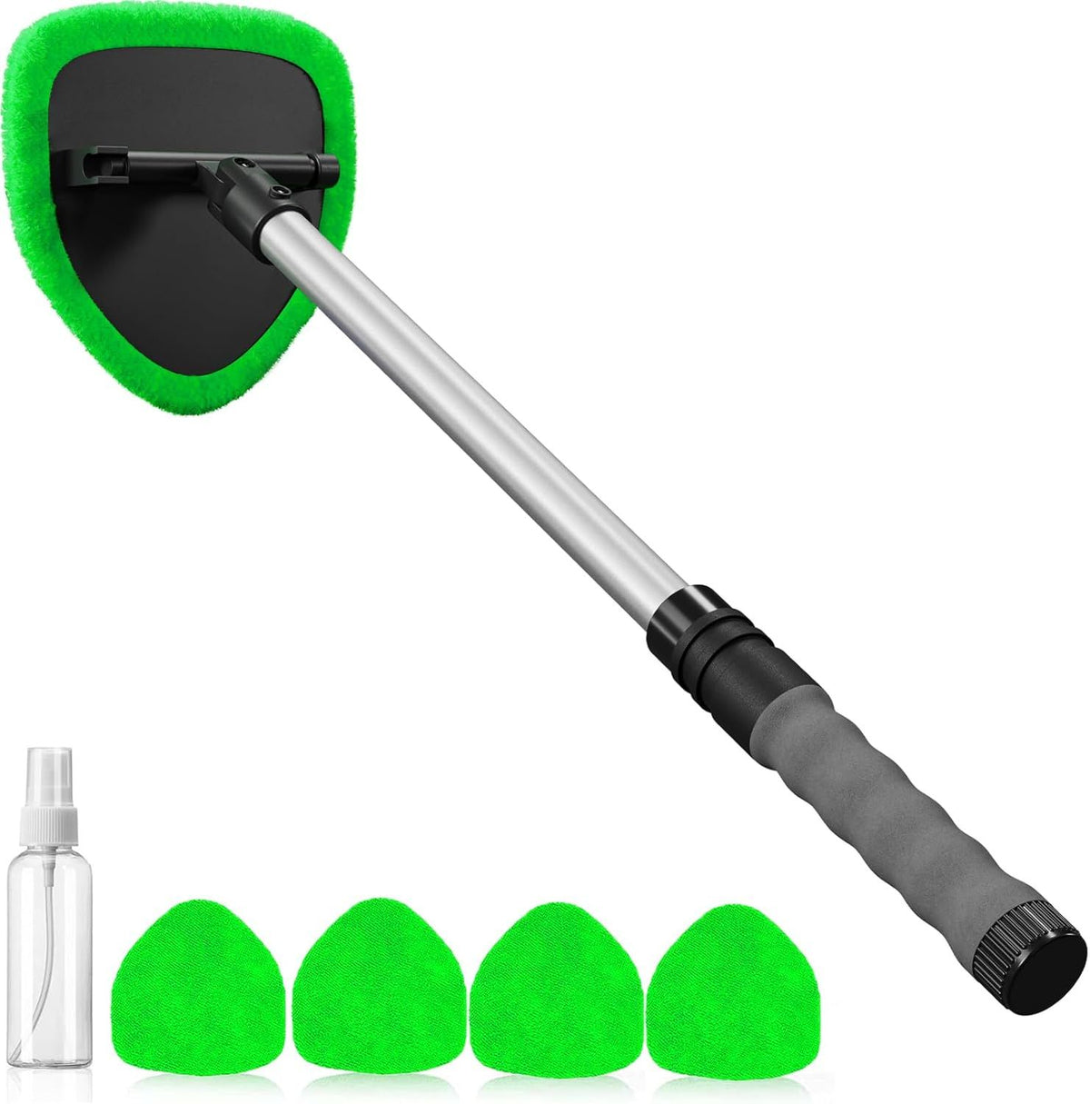 Extendable Interior Windshield Cleaning Tool