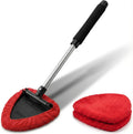 Long-Reach Windshield and Window Cleaning Tool