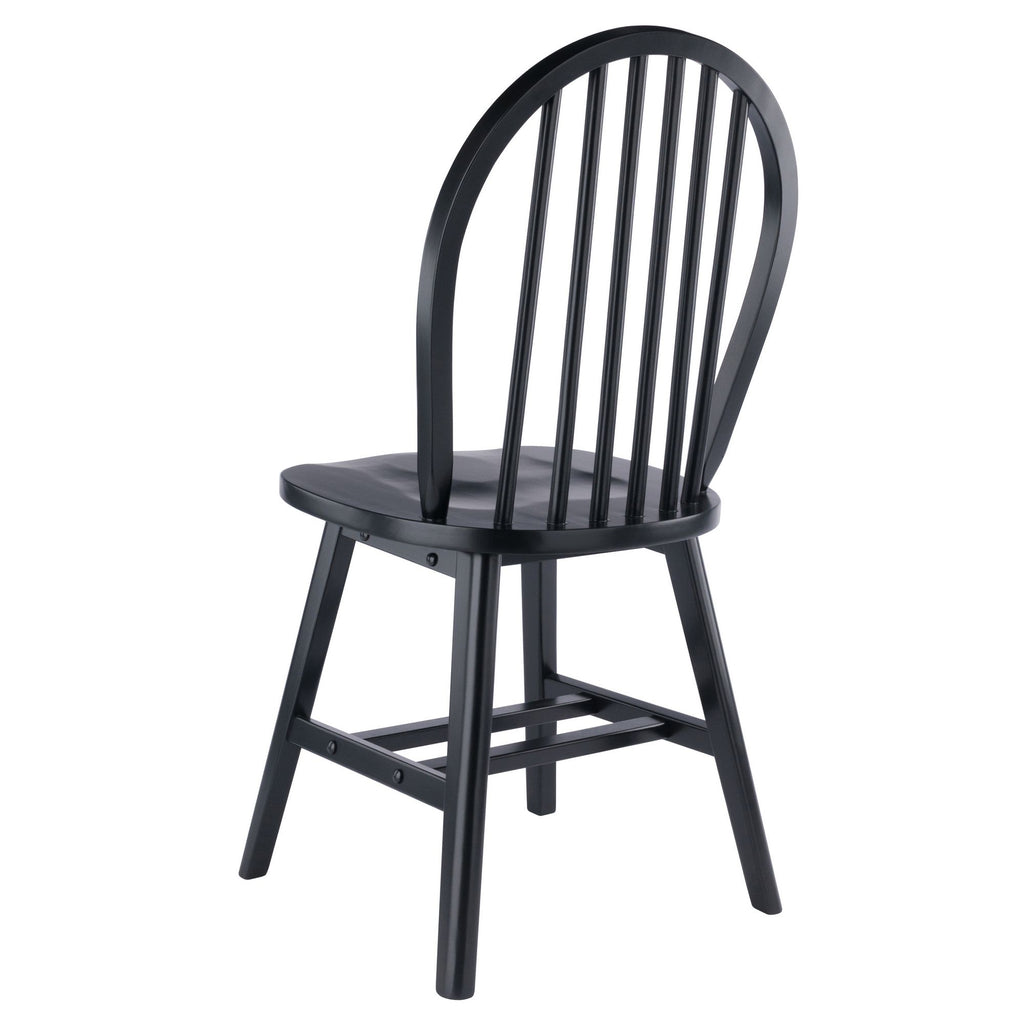 Classic Black Windsor Chair Set