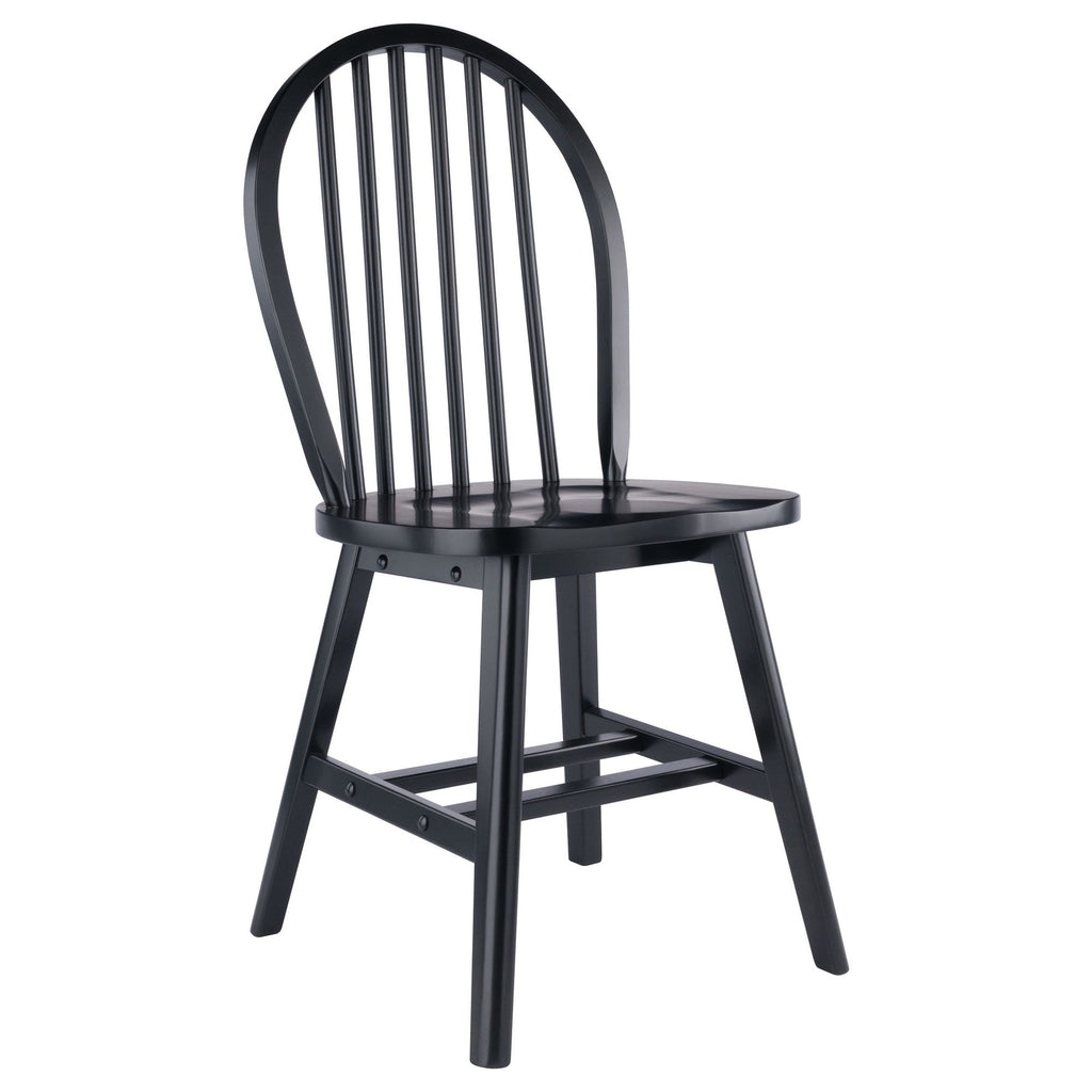 Classic Black Windsor Chair Set