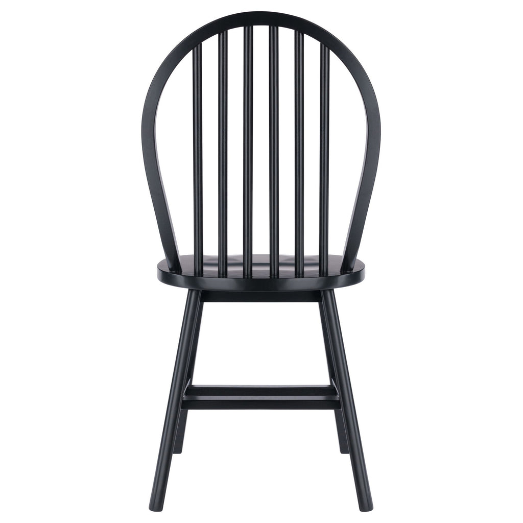 Classic Black Windsor Chair Set