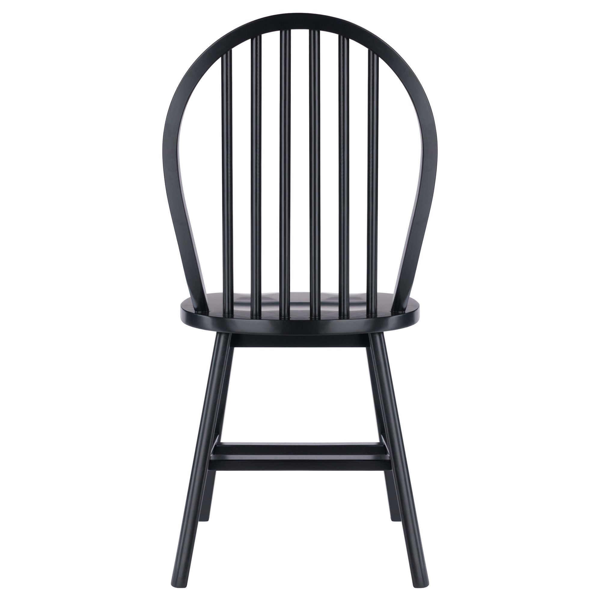 Classic Black Windsor Chair Set