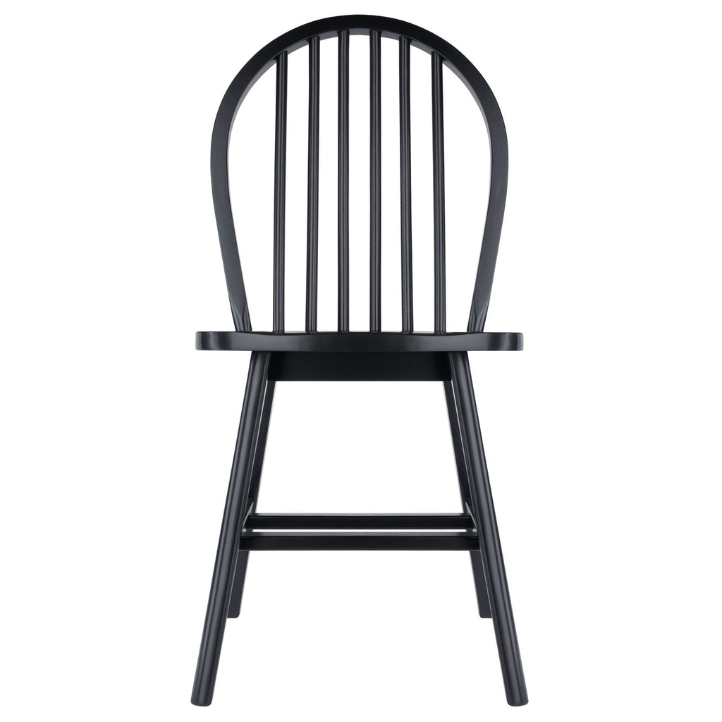 Classic Black Windsor Chair Set