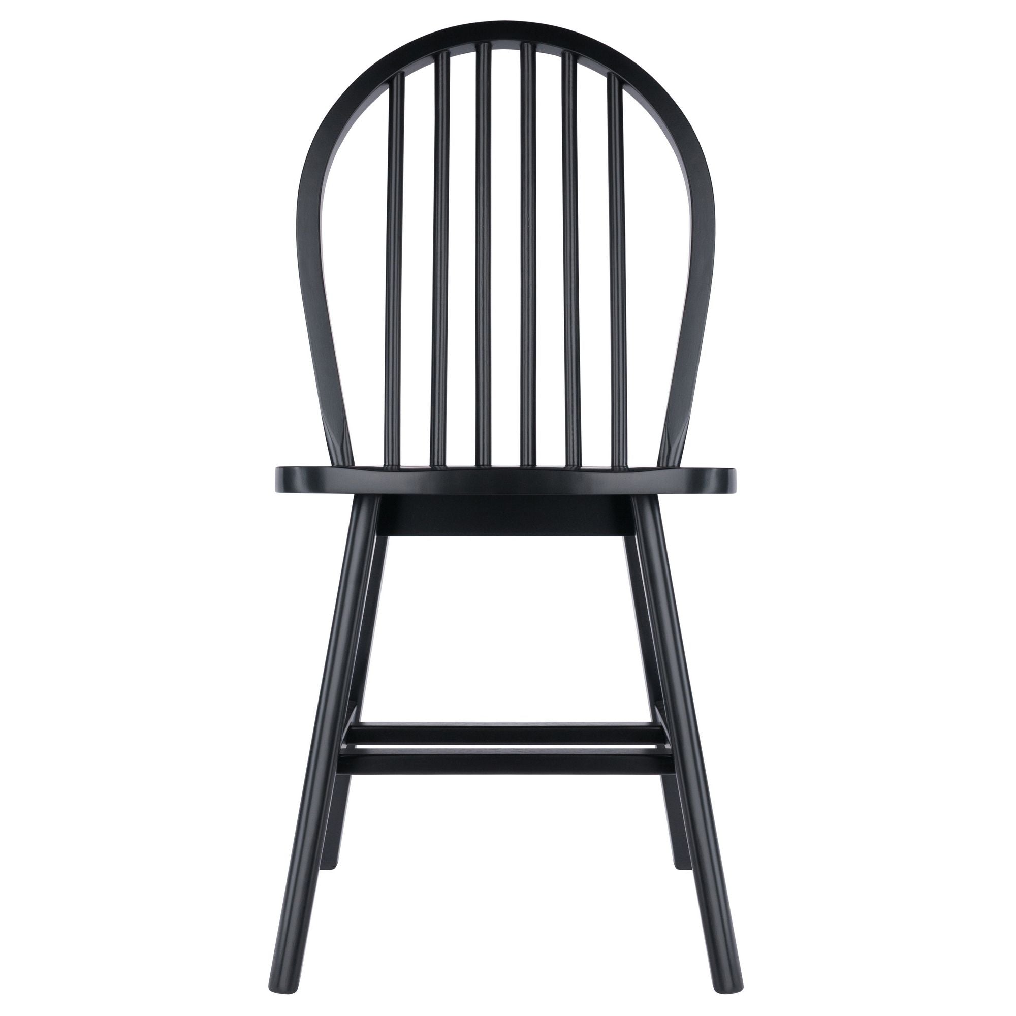 Classic Black Windsor Chair Set
