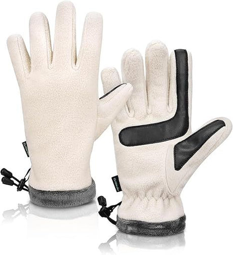 Winter Warm Gloves for Women with Touchscreen Fingertips & Windproof Cuffs