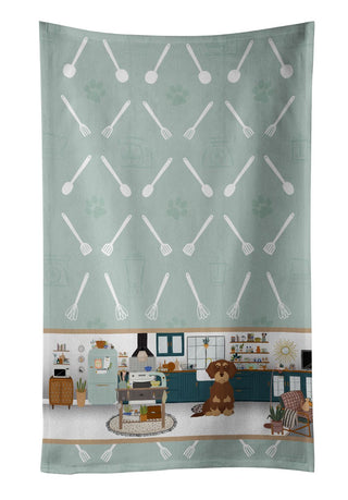 Wirehair Dachshund Master Dog Chef Kitchen Towel
