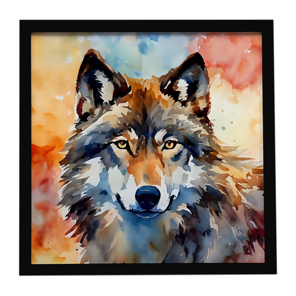 Wolves Framed Wall Art With Contemporary Character