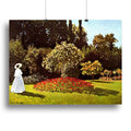 Monet's Woman in the Garden Wall Art